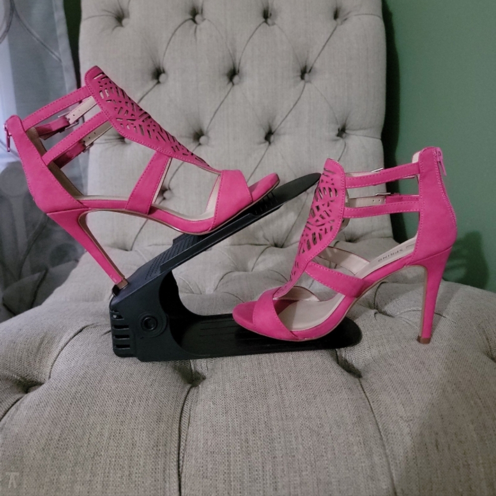 Pink high heels